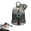 Motorcycle Bell Decor Evil Eye Motorcycle Bell For Luck Riding Safety Alloy Handlebar Accessory Protective Ornament For Dad