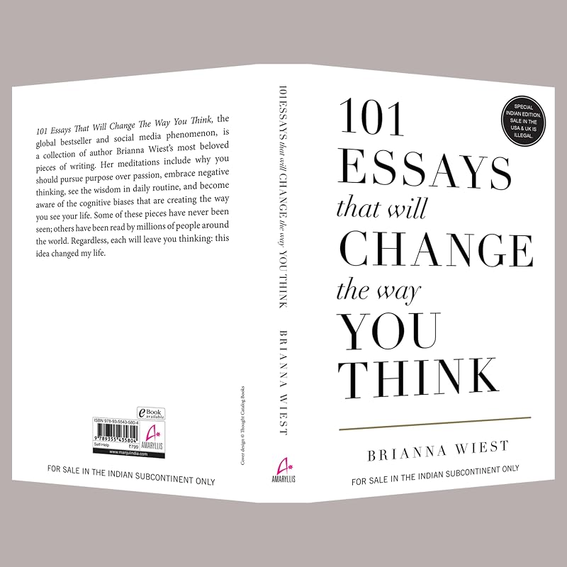 Essays, die Ihre Denkweise verändern werden (Englisch) (Internationale Ausgabe)
