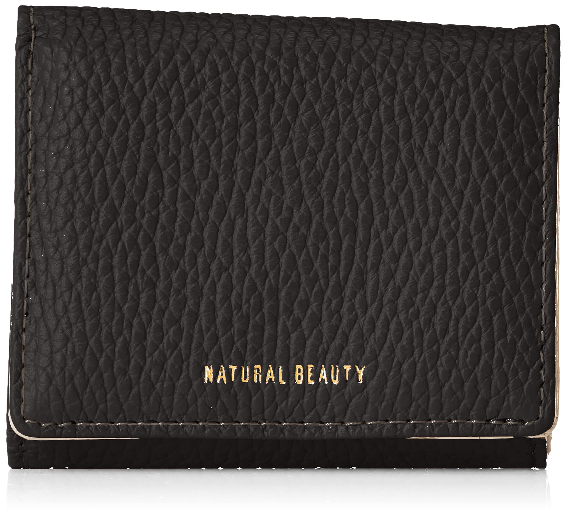 Женский мини-кошелек Natural Beauty Selene, тройного сложения, черный