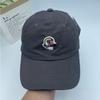 Cotton Classic Baseball Hat Breathable Sun Hat With Curved Brim For Wear Casual