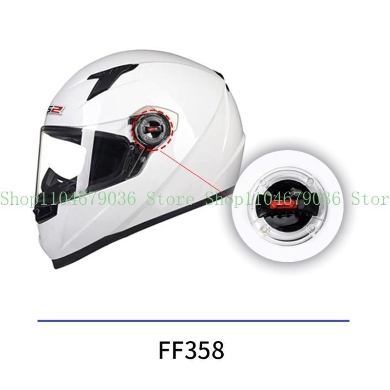 652F Replacement Shield Motorcycle Helmet Visor Rotate Switch for FF370/358/386/394/325/396