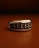 Keepburn Bloom Band Cushion Ring [Silver]