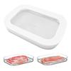 Yousheng Fleischbehälter für Kühlschrank Bacon Mittagsfleisch Stapelbare Lebensmittelaufbewahrungsboxen mit Deckel BPA-Freie Meal Prep Behälter