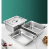 Stainless Steel Gastronorm Food Pan with Lid