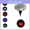 Elegant Led Solar Powered Underground Buried Light Lamp For Garden And Road Decoration