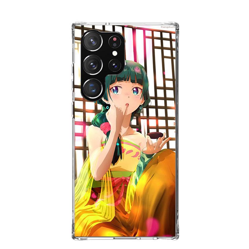 A-Apothecary D-Diaries Maomao Phone Case For Samsung Galaxy S26 S25 Edge S24 S23 FE S22 Ultra S21 Plus S20 + Fundas Cover Coque