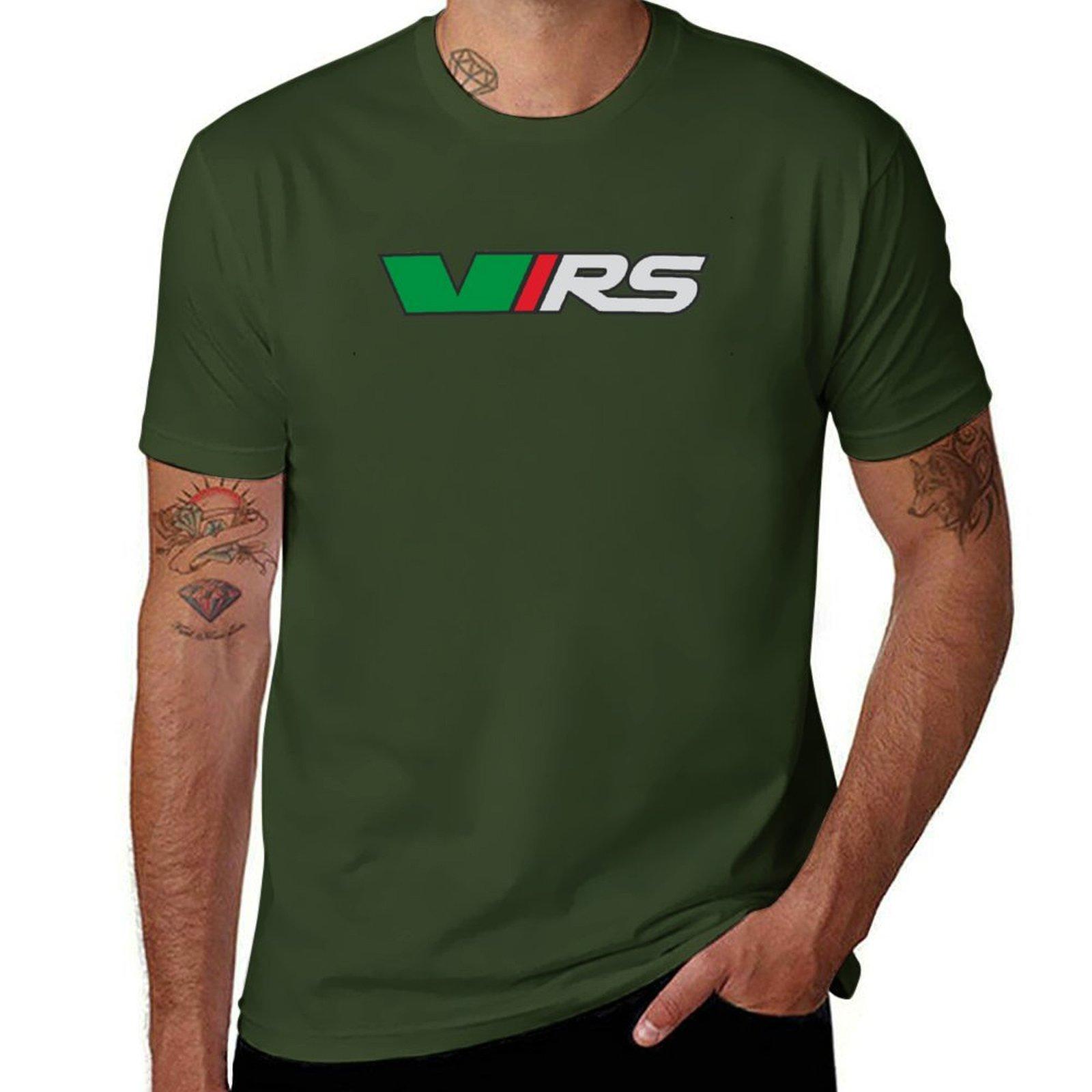 XIXI Fashion Skoda Vrs T-shirt vintage kleding oversized schattige tops nieuwe editie herenkleding L