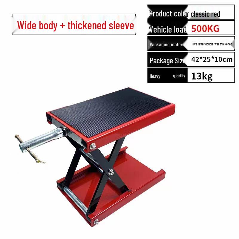 Electric Motorcycle & Bicycle Scissor Lift Platform for Repairs