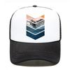 Sunrise Surfer Youth Adjustable Mesh Hats Baseball Trucker Cap for Boys Girls Men Women Mesh Cap Snapback Wholesale