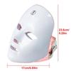 7-Farben LED Photonenmaske — LED Gesichtsmaske für Hautstrahlen, Straffung & Porenverfeinerung