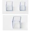 Legs Dining-Table Chair PC Transparent Thickened Mats for Table and Chair Non-Slip Wear-Resistant Porcelain Floor Scratch Foot Cover Foot Cover Stool