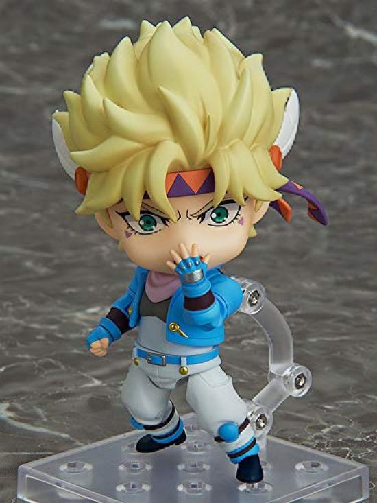 Medicos Nendoroid TV Anime Bizarre Caesar Zeppeli ABS PVC Painted Movable Figure "JoJo's Adventure" A. Non-scale &