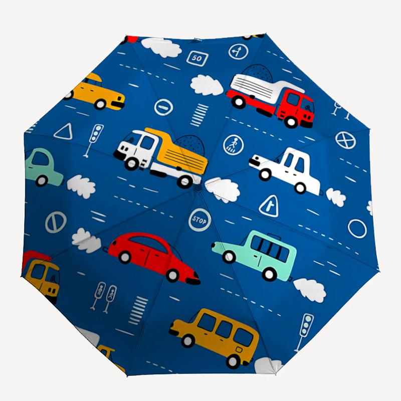 

1pc Traffic Jam Road SignsAutomatic Open/close Umbrella, 8-Rib sturdy structure, Portable Travel Umbrella, Parties, Everyday Usec108