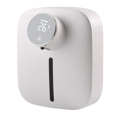 Charge Automatischer Seifenspender Schwarz Handpumpe Abs Wiederaufladbar Wandmontage Touchless