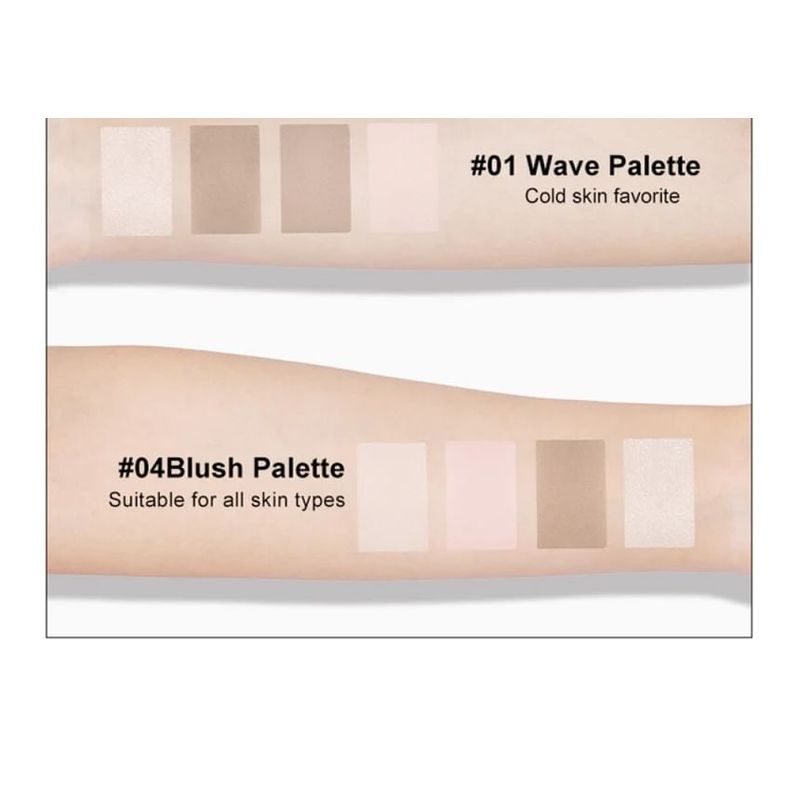 Judydoll - 2-in-1 Highlighter-Kontur-Palette - 2 Farben