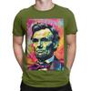 Abraham Lincoln Pop Art Style Portrait Funny 100 Cotton Tshirt Abraham Tops Tees For Unisex