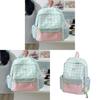 Oxford Fabric Girls Backpack With Design For School Use