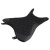 Front&Rear Raider Passenger Cushion Kit Black For Yamaha Yzf-R3 25- Mt-03 25-