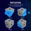 Newest Moyu Meilong Double Twsit Skew Magic Cube Meilong Double Twisty Neo Cube Toys For Kids 