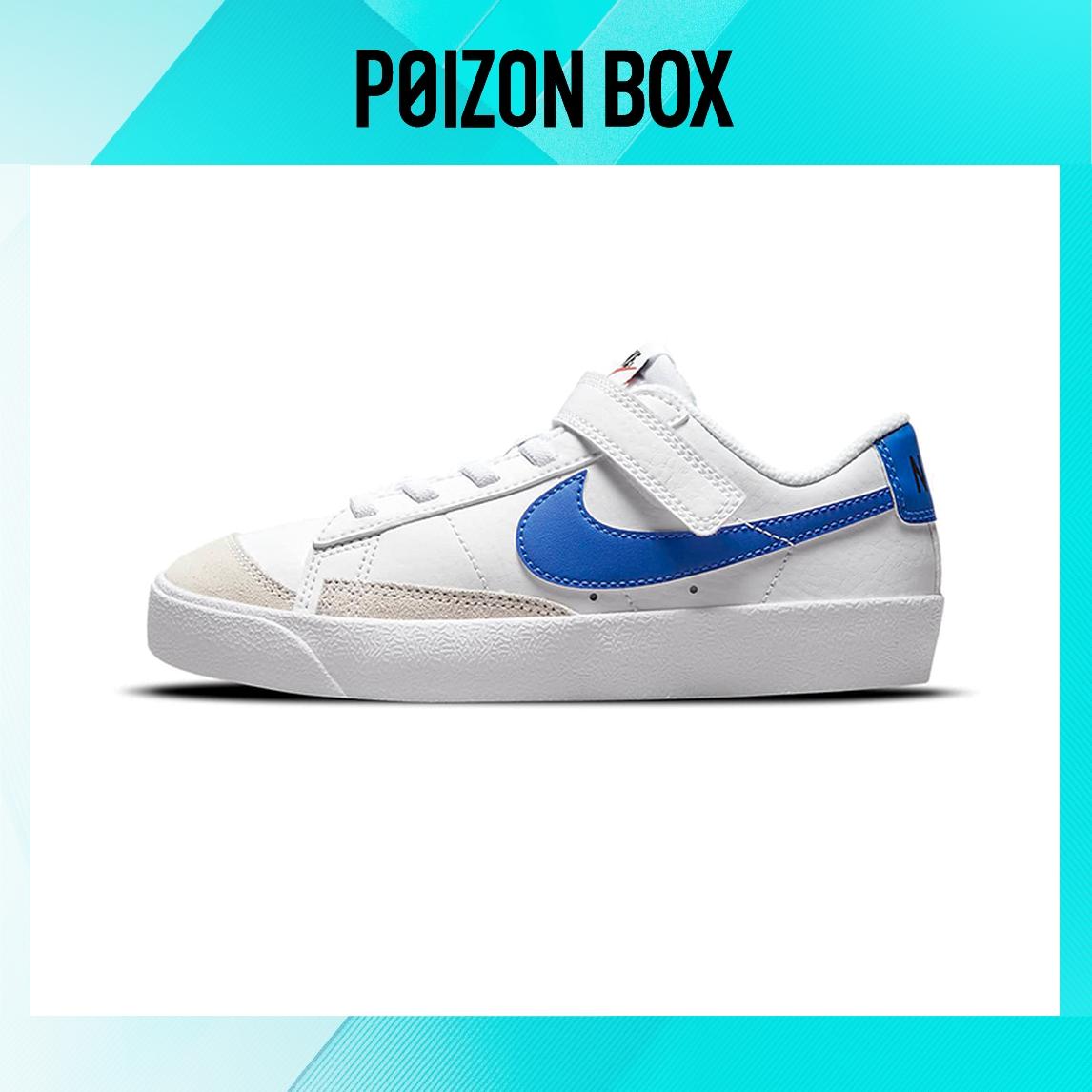 

кроссовки Nike Blazer Low 77 (BP) White/Blue DA4075-104