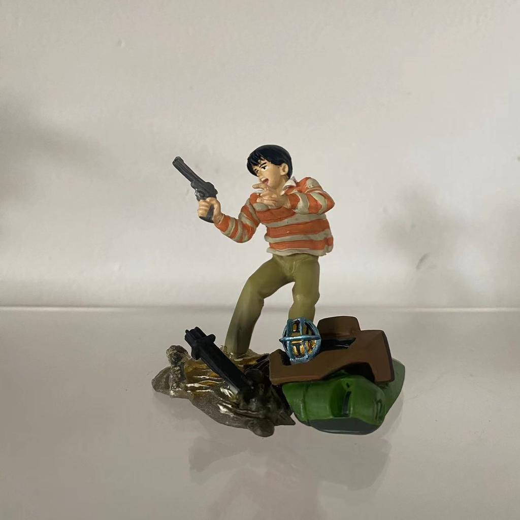 MiniQ AKIRA Series 1 2nd Generation P3P4 Motorcycle Jintian Texiong Ornaments Action Figure Model Toys