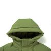 Li Ning CF Suo Solid Color Zipper Hooded Versatile Fashion Casual Down Jacket Men Jacket AYMV529-1