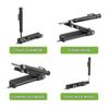 Multi-function Scribing Tool Construction Pencil Aluminum Alloy DIY Woodworking Scribe Gauge Scriber Line Maker Measuring Tool