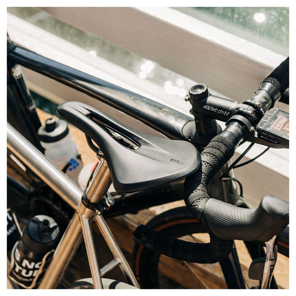 Fizik ALIANTE TEMPO R5 Rails S-Alloy [Black, 155mm]