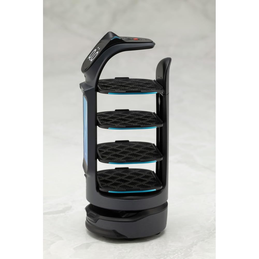 Kotobukiya PUDU Bellabot Pro Black Version Non-Scale Plastic Model Approximately 107mm Tall