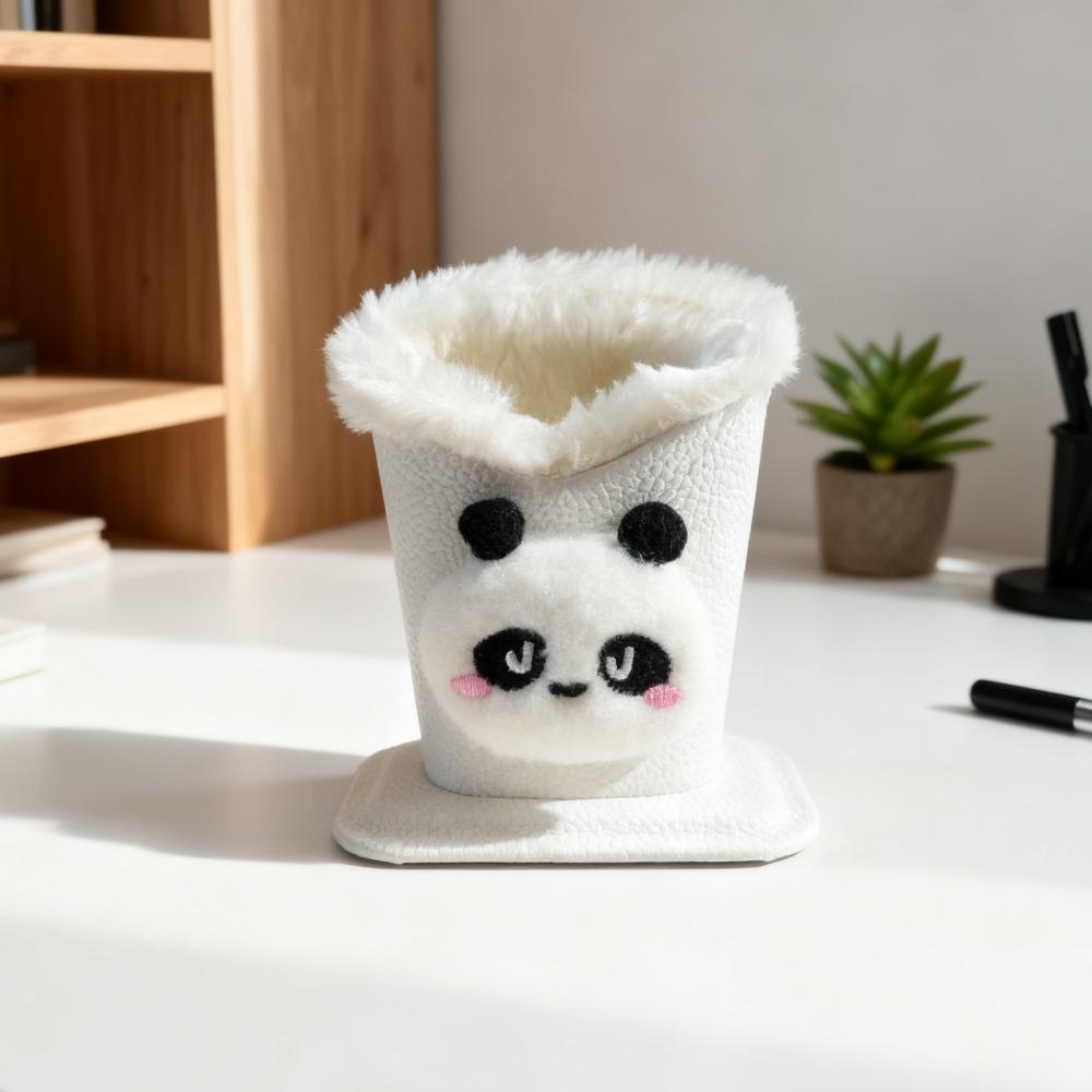 Cartoon Eyeglass Holders PU Leather Glasses Box Cute Glasses Case  Desk Organizer