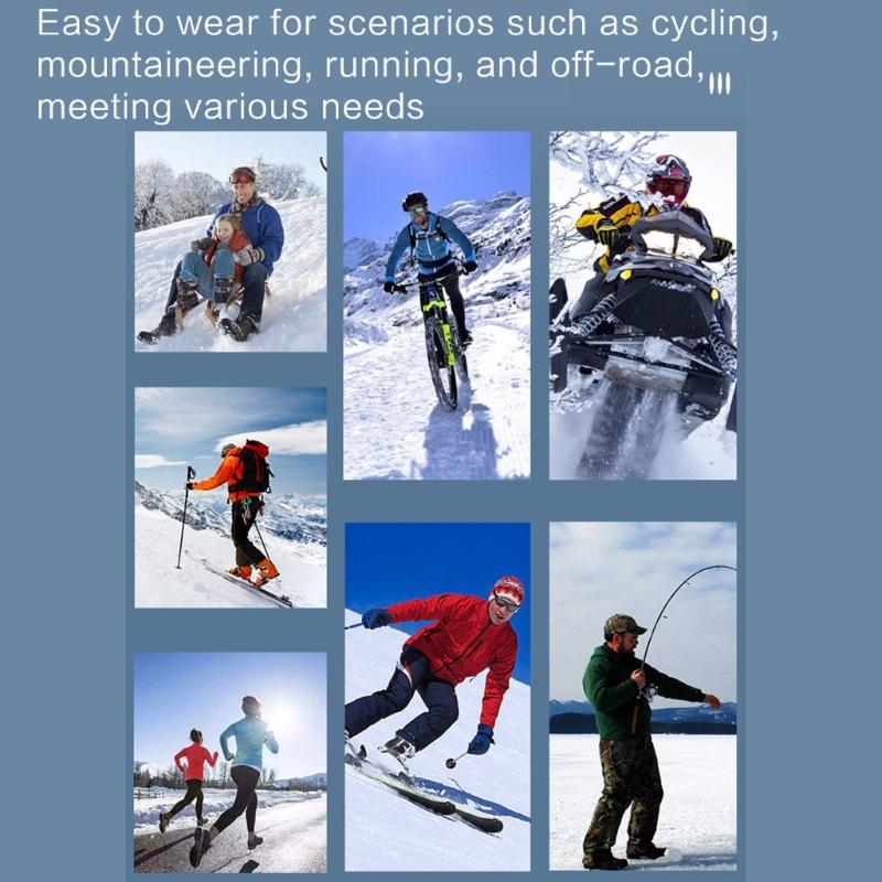 Winter Warm Cycling Neck Gaiter Windproof Neck Cover Facemask for Skiing Cycling