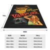 Cat The Return Of Vampurr Plush Blanket Horror Halloween Fashion Throw Blankets for Bed Sofa Couch 150*125cm Quilt throw blanket