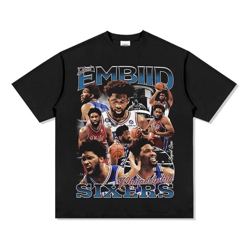 Camiseta De Baloncesto De Los Philadelphia Sixers De Joel Em S
