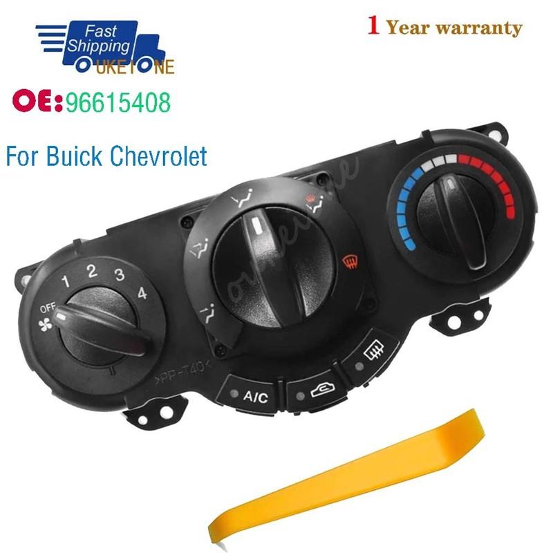 96615408 For Buick Excelle Wagon HRV Chevrolet Lacetti Optra Nubira Daewoo AC Heater Panel Climate Control Switch Car Parts
