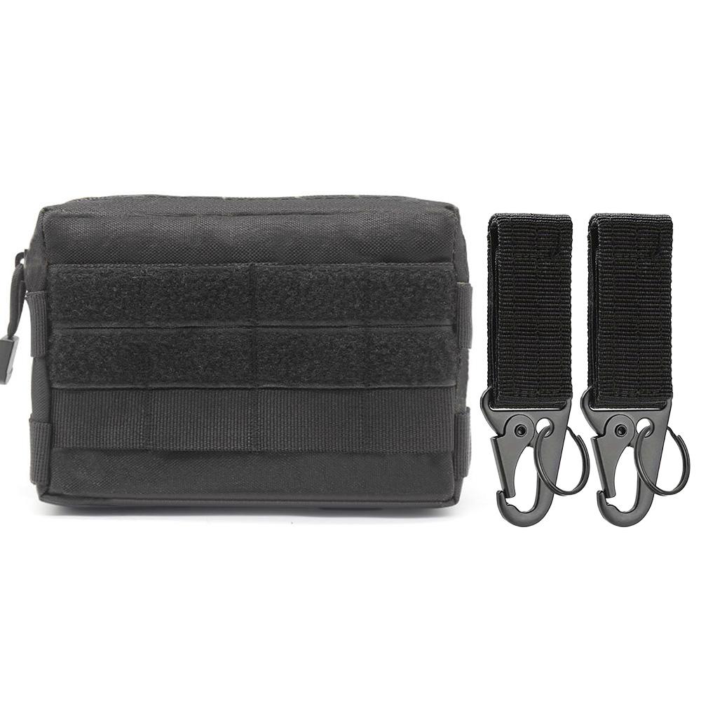Outdoor Hunting Tatical Molle Pouch Waist Pack Coin Cell Phone Bag Nylon Portable Men Toiletry Bag Clutch Outdoor