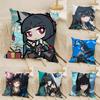 Miyabi Zenless Zone Zero Pillow Case Linen Cushion Covers For Decorative Sofa Home Pillows Case Car Chair Pillows Cases