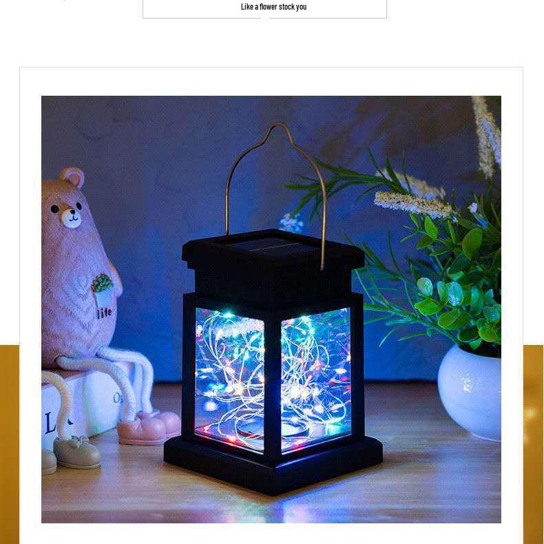 

Waterproof Solar Retro Palace Lantern: Wall-Mounted Star Candle Light for Garden and Courtyard