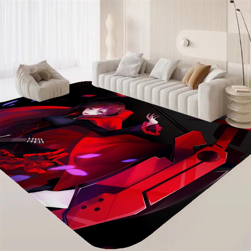 Anime Characters R-RWBY Bathroom Mat INS Style Soft Bedroom Floor House Laundry Room Mat Anti-skid Welcome Doormat