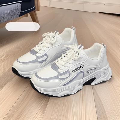 Klassische Vier Jahreszeiten Sport Daddy Damen Schuhe 2024 Neu Einfache Mode Lässig Vielseitig Trend Lauf-Sneaker