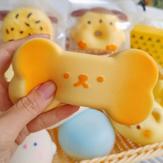 1/2/3/4/5/6Pcs Strawberry Jelly Stick Squeeze Toy Slow Rising Anxiety Stress Relief Chocolate Butter Stick Fidget Sensory Calming Toy