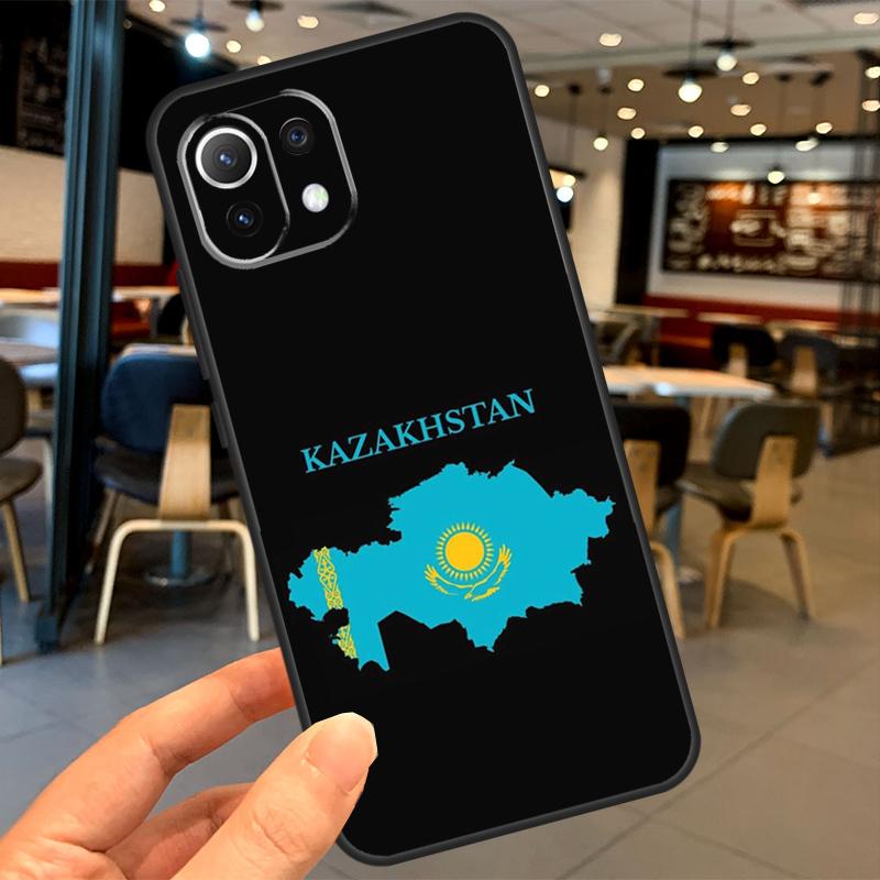 Kazakhstan Flag Case For Xiaomi 14T 11T 12T 13T Pro 13 14 15 Ultra POCO X7 Pro X3 X5 X6 F5 F6 M6 Pro Coque