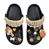 Crocs Classic Clog EVA Dessert Party Trendy Versatile Clogs Women's Black