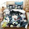 Fashion 3D Printing Anime Blue Exorcist Bedding Set Duvet Covers Pillowcases Comforter Bedding Sets Bedclothes Bed029