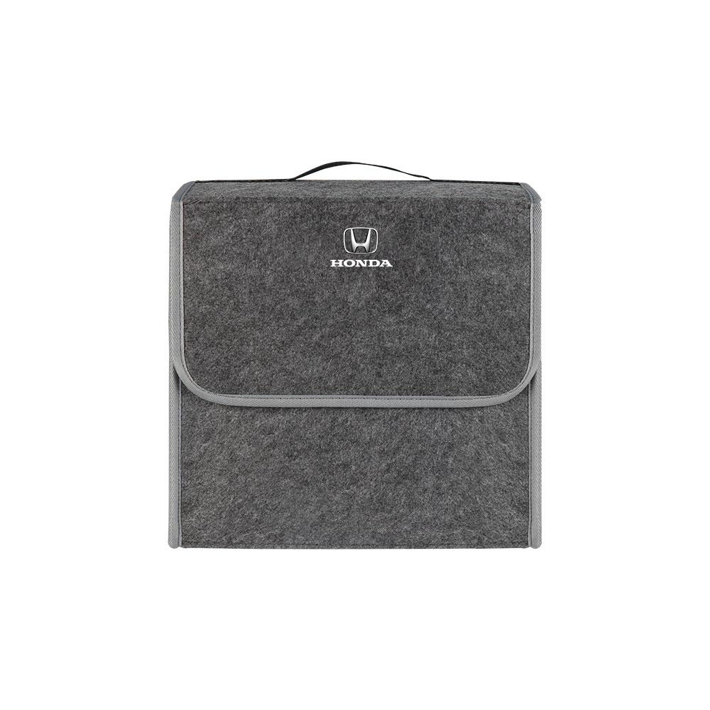 Car Soft Felt Storage Bag Organizer Car Foldable Trunk Bag Car Accessories For Honda Fit Mugen Insight Type S R VTEC DOHC Modulo Vezel Legend RR Si