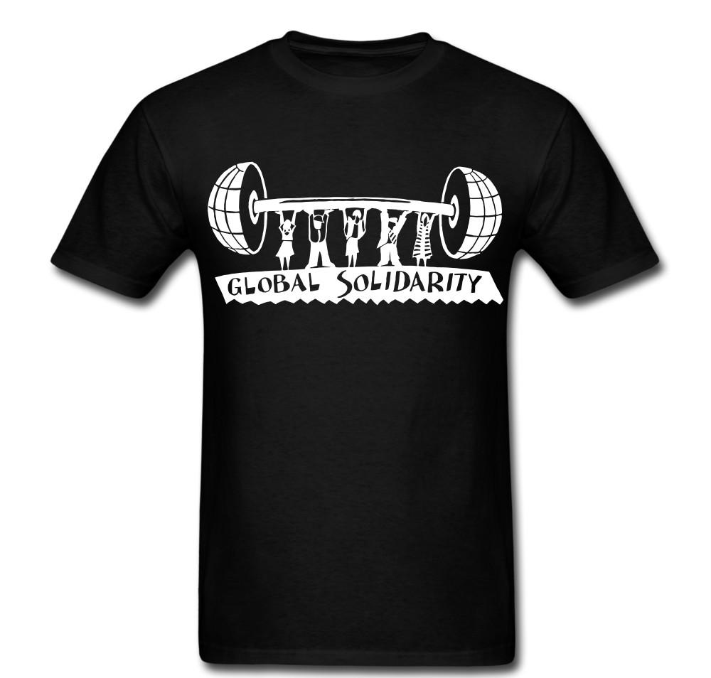 

Global Solidarity Lift World T shirt tee 2XL