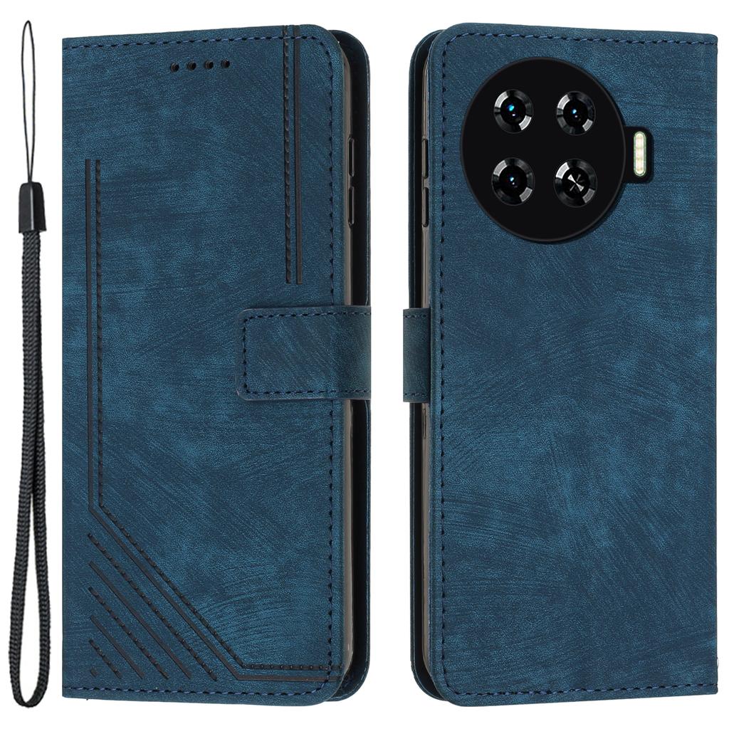 For TECNO Spark 20 Pro+ Case Touch Feeling Wallet Cell Phone Cover