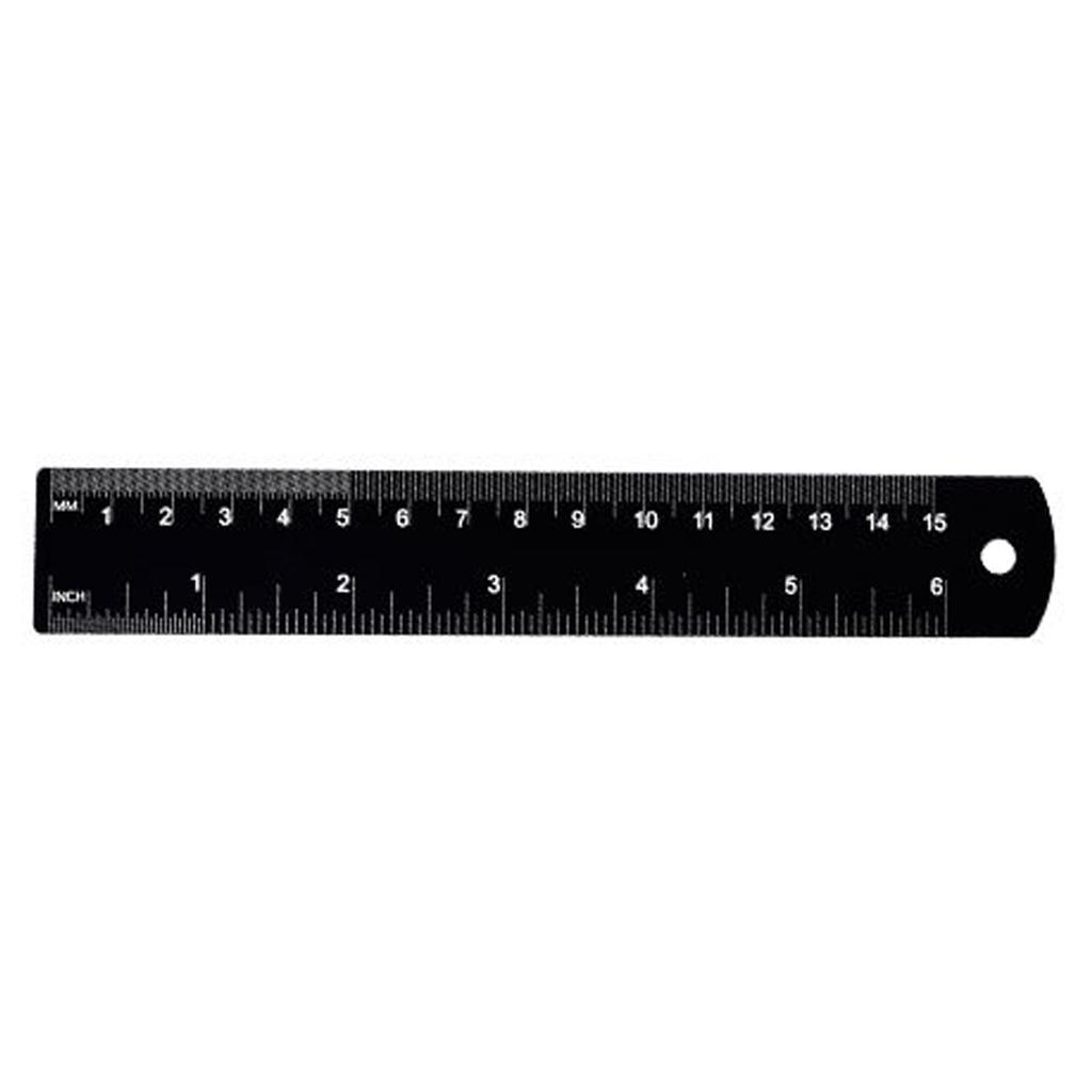 Aluminum Rulers 15/30cm Precision Measurement Tool with Clear Scale Easy To Carry for Students & Drafting Enthusiasts