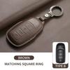 Fit For Chery Auto Tiggo 7 8 Arrizo 5 Pro Gx 5X Eq7 Exeed Series Rx Jaecoo J7 J8 Omoda 5 C5 Genuine Leather Auto Intelligent Key Fob Case Cover