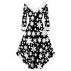 Christmas Party Printed Dresses For Women Vintage Christmas Midi Dress Casual Dresses Cocktail Dress Party Festive Dresses