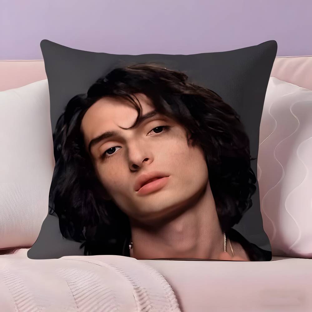 Famous Actor F-Finn W-Wolfhards Pillow Case Ultra Soft Skin Friendly Fabric Cloud Like Comfort & Concealed Zipper